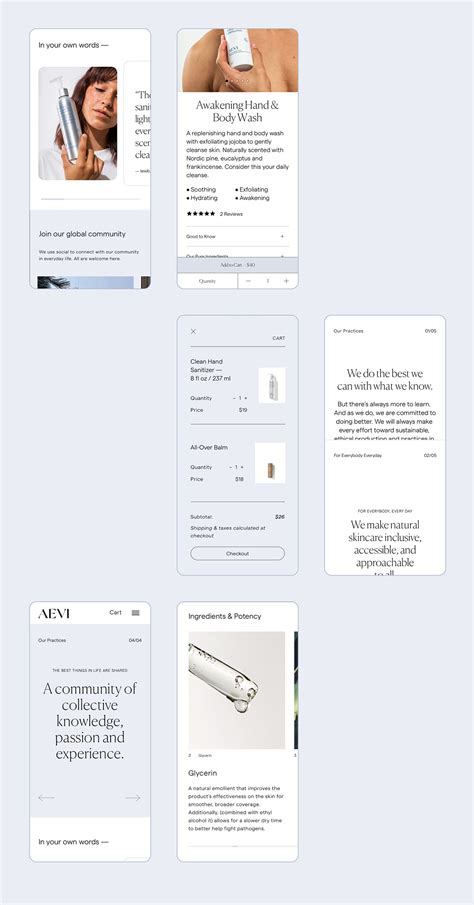 Aevi Website on Behance