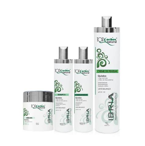 Kit Quiabo C M Scara G Ativador Creme De Cachos L Top Cachos