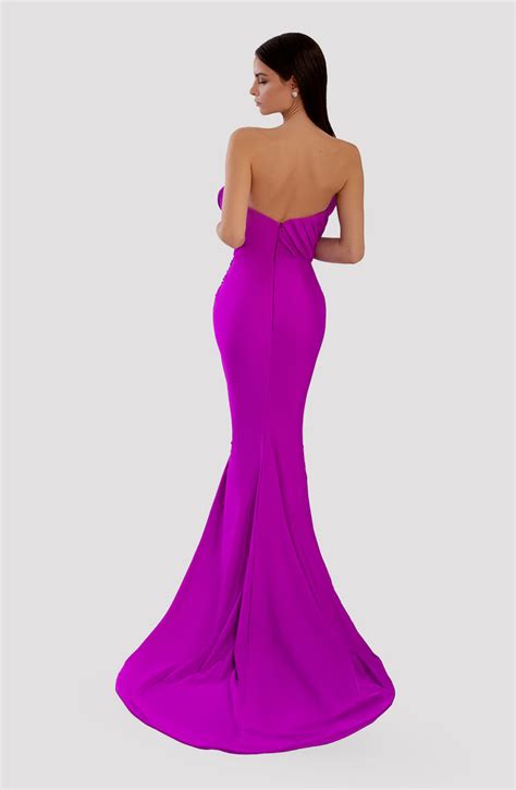 Light Purple Long Dress – ALBINA DYLA