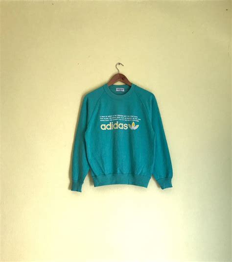 Vintage Rare Adidas Trefoil 90s Fashion Og Lolife Style Sweatshirt By