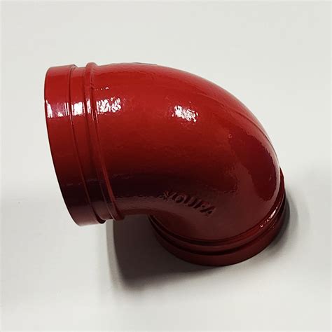 Black Elbow For UL FM Fire Sprinkler Pipe UL FM Fire Sprinkler Pipe