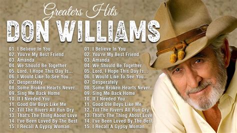 Best Songs Of Don Williams Don Williams Greatest Hits Youtube