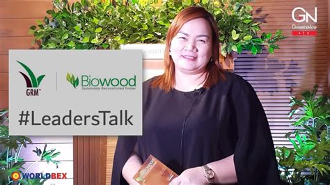 Leaderstalk With Grm Biowood Interiors Corp Pia Marie Traje Youtube