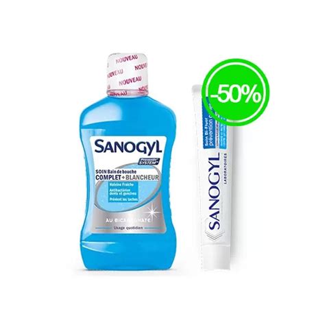 Sanogyl Bain De Bouche Soin Complet Blancheur Ml Citymall