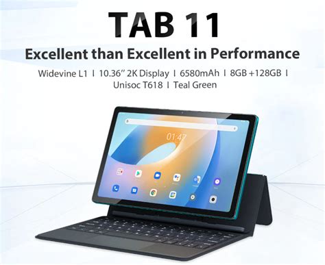 Blackview Tab 11 10.36" Widevine L1 Android Tablet - CheesyNode