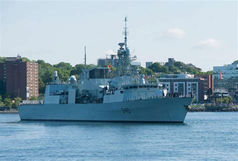 Canadian Navy frigate sets sail for NATO’s operation Reassurance ...