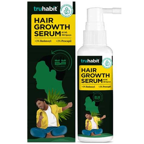 Buy Truhabit Redensyl Hair Growth Serum For Men With 3 Redensyl 3 Procapil Hair Fall Control