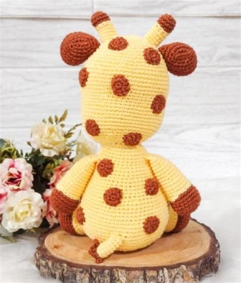 Girafinha Amigurumi Girafinha De Croch Elo