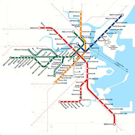 Boston Train Map - Lusa Sissie