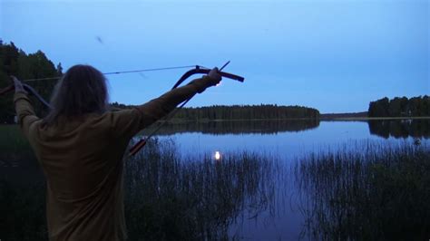 Scenic Archery Shot At The Moon Youtube