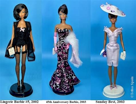 Silkstone Lingerie Barbie Others Deebeegee S Virtual Black Doll Museum