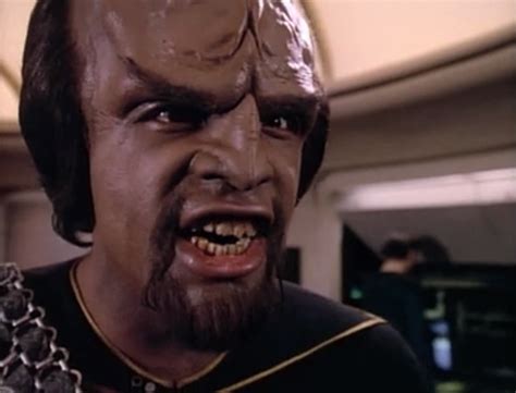 Worf Lets Watch Star Trek