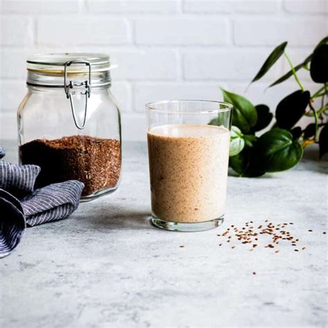 Easy Flaxseed Smoothie - Simple Green Smoothies