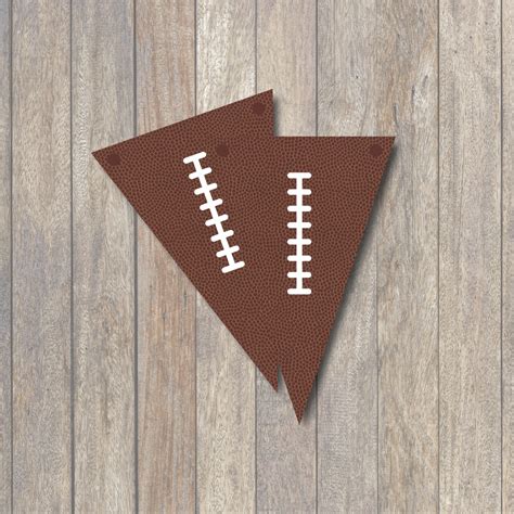 Printable Football Banner - Everyday Party Magazine