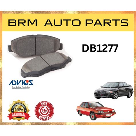 Brake Pad Advics D N Te Db Front Proton Wira Saga Iswara