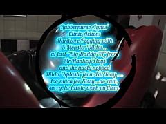 Rubbernurse Agnes Pegathlon With Five Huge Dildos To The Limit Free Mobile Porn Videos IPornTV