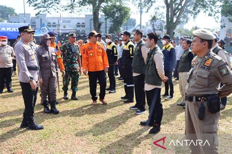 Antisipasi Bencana Forkopimda Kota Sukabumi Terjunkan Ratusan Personel