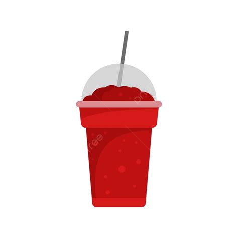 Strawberry Smoothie Vector Png Images Strawberry Smoothie Icon Flat