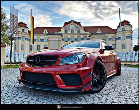 Mercedes C Klasa W Coupe Black Series Body Kit Ex E