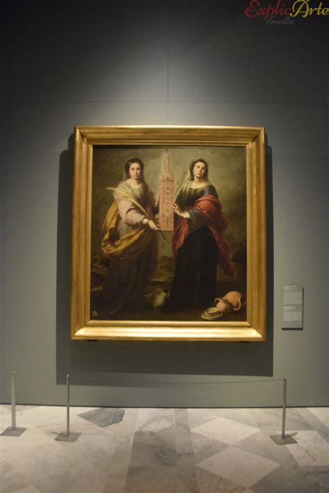 Explicarte Sevilla La Pintura Santas Justa Y Rufina De Murillo En