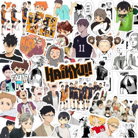 Jual Stiker Jujutsu Kaisen Demon Slayer Stiker One Piece Haikyu Attck