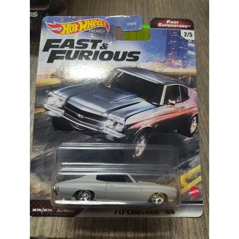 Hot Wheels Premium Velozes E Furiosos Chevelle Ss Shopee Brasil