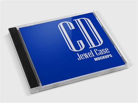 Free CD Jewel Case Mockup (PSD)