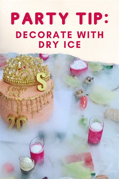 Party Planning Made Simple with Dry Ice | Dry ice, Ice cream ...