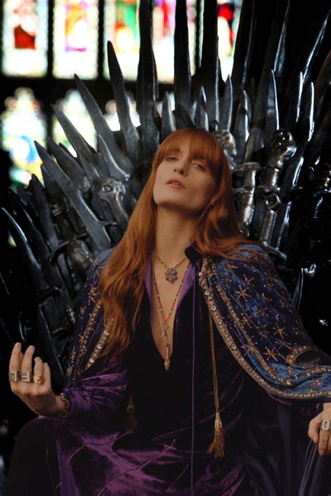 The Queen of Peace on the Iron Throne : r/FlorenceAndTheMachine