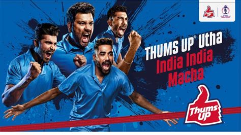 Thums Up Unveils Its Next Campaign Thums Up Utha India India Macha For Icc Mens Cricket