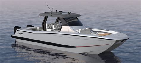 Bering Marine 38 Cc Center Console GFK Hydrofoil Katamaran GUSAREV