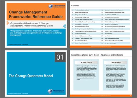PPT: Change Management Frameworks Reference Guide (402-slide PPT ... 