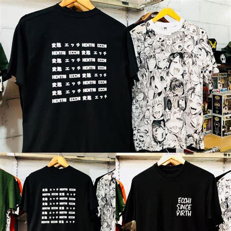 Jual Kaos Ecchi Hentai Since Birth Black Shopee Indonesia