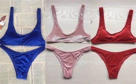 THREEKorean Swimsuit Plus Size Women Bikini Set Costume Padded Swimsuit High Waist Lazada PH