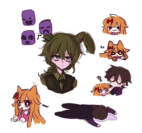 Hijiki On Twitter Fnaf Drawings Anime Fnaf Cute Drawings