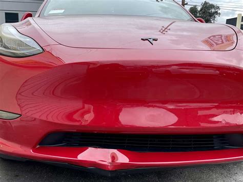 Tesla Model Y Bumper Repair Regal Repair