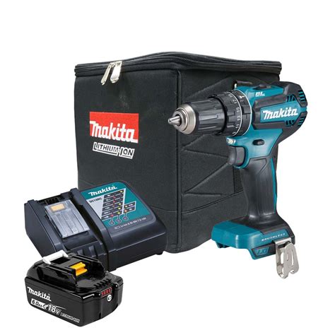 Makita DHP485Z 18V LXT Brushless Combi Drill with 1x 6.0Ah Battery
