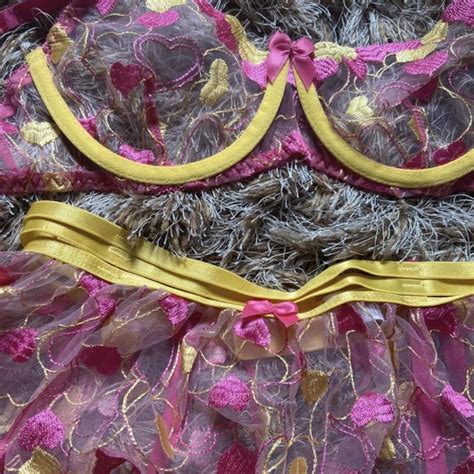 Heart Lingerie Set Depop