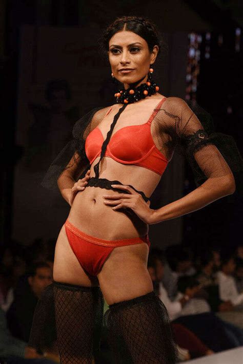 Models Walk The Ramp During Triumph Lingerie Fashion Show Held In Mumbai On May 24 2017
