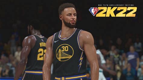 Warriors City Edition Jersey Vs Hornets Nba 2k22 Current Gen Gameplay