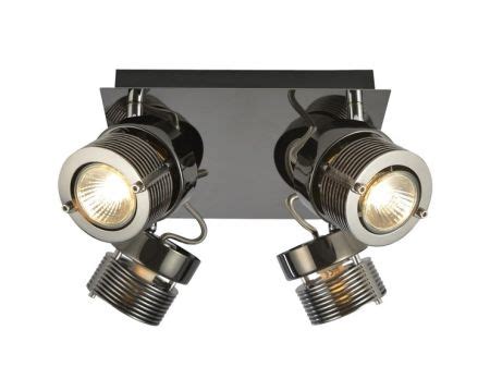 Inlight Harvey Light Gu Spotlight Plate Black Inl Blk