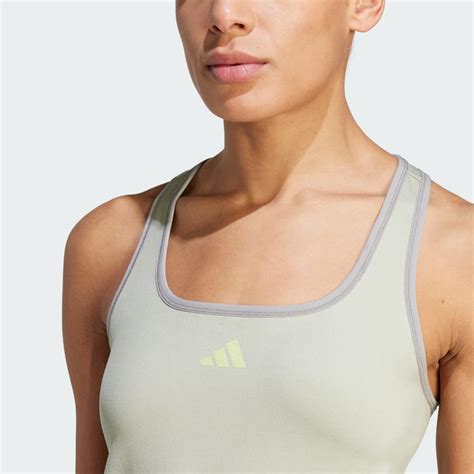 Adidas AEROKNIT Tank Top Grey Adidas UAE