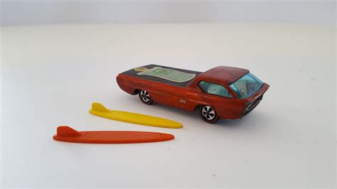 Vintage Redline Hot Wheels Deora Surf Wagon Decent Orange Etsy
