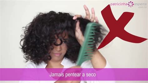 Como pentear cabelo cacheado É difícil pentear cabelo cacheado não é