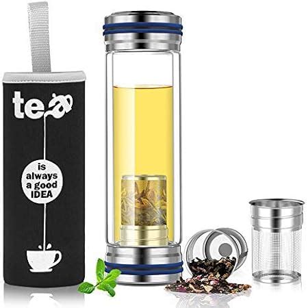 Amazon The Sacred Tea Bottle With Infuser Strainer Combo Bpa