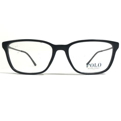 Polo Ralph Lauren | Accessories | Polo Ralph Lauren Eyeglasses Frames Ph 234 5284 Black Grey ...