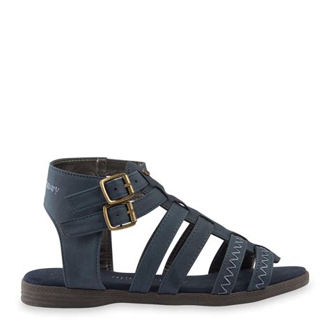 Buy Ginger Mary Navy Gladiator Sandal Online Truworths