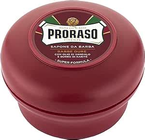 Proraso Savon à Barbe en Bol pour barbes dures 150 ml Savon de rasage