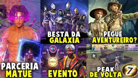 URGENTE NOVA PARCERIA MATUÊ PEGUE AVENTUREIRO BESTA DA GALAXIA