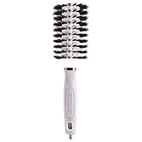 Olivia Garden Ceramic Ion Round Turbo Vent Boar Bristles Brush Diam